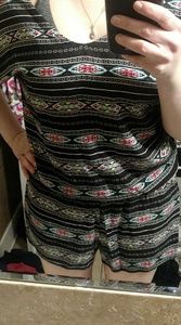 Off the shoulder romper